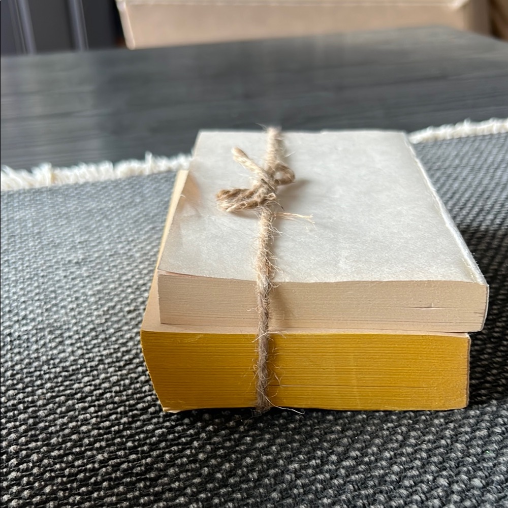 Rustic Farmhouse Lets get Toasty book stack - Picture 4 of 4